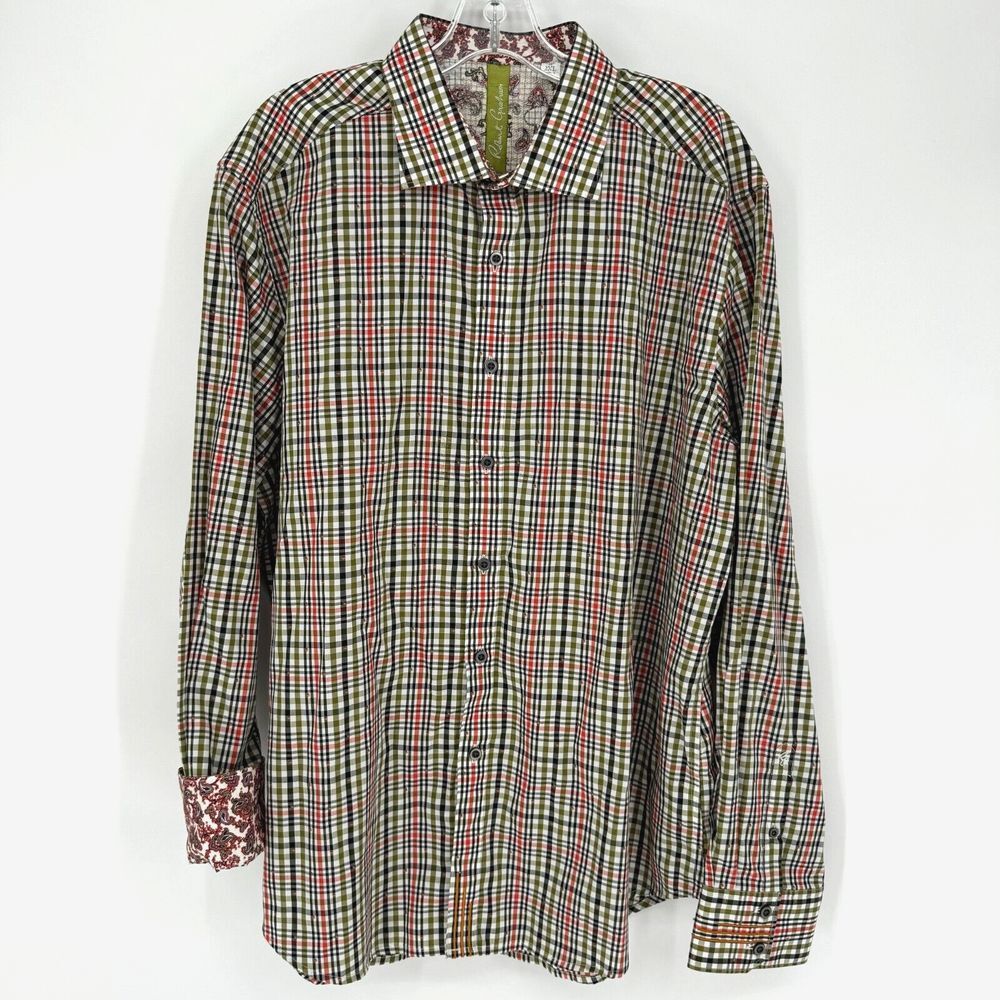 Robert Graham Mens 2XL Shirt Cape Vincent Classic Fit LS